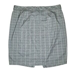Eloquii Skirt Plaid Knee Length Womens Plus 22 3X New Career Work Wear
